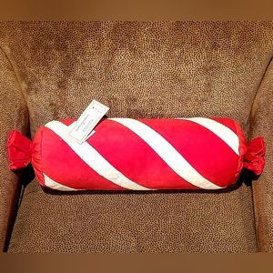 Peppermint Candy Pillow by Cupcakes and Cashmere